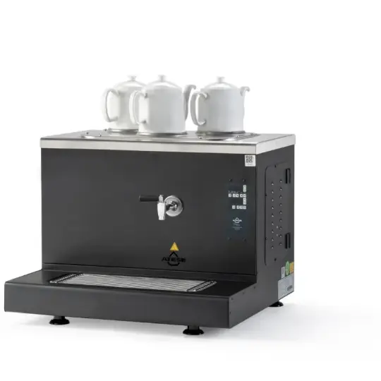 Ateşe EFES 3 DEMLİKLİ ÇAY KAZANI STATİK BOYALI