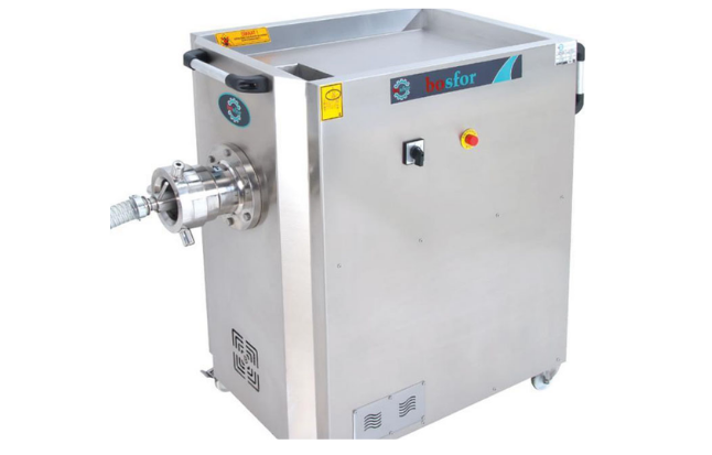 BOSFOR UKM-130PTS PASLANMAZ KAFA SİNİR AYIKLAMALI ET KIYMA MAKİNESİ - 1