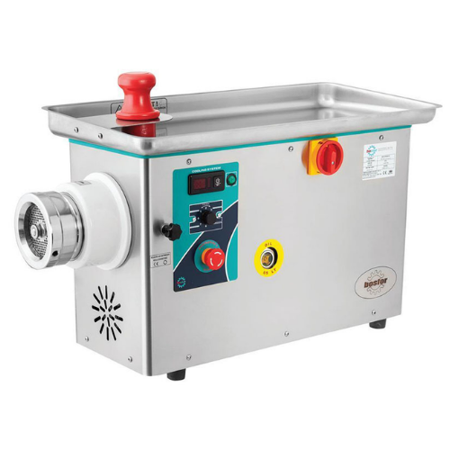 BOSFOR UKMS-22PM-1 PASLANMAZ KAFA SOĞUTMALI ET KIYMA MAKİNESİ 220V/380V (KOVANI SÖKÜLEBİLEN)