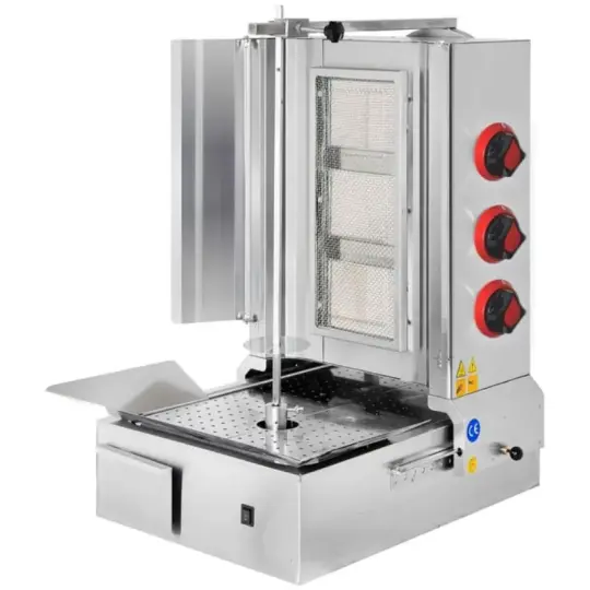 Csa inox 3 LÜ ALTTAN MOTORLU DÖNER OCAĞI