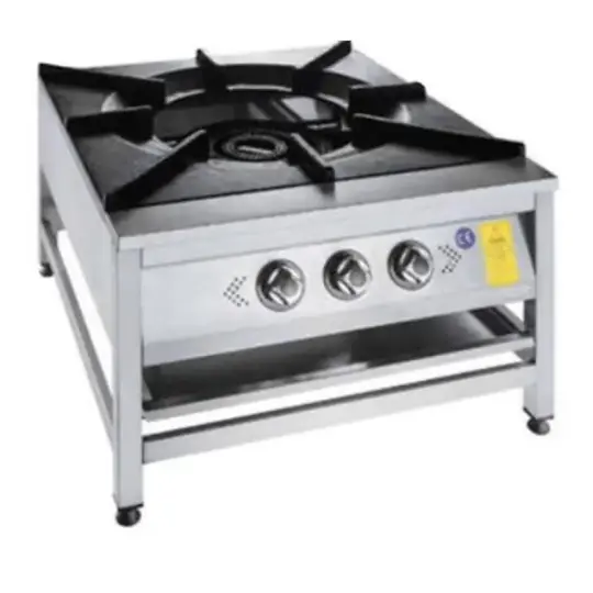 Csa-inox  90X90 CM 3 YANIŞLI 3 BEKLI YER OCAĞI SAHRA OCAK