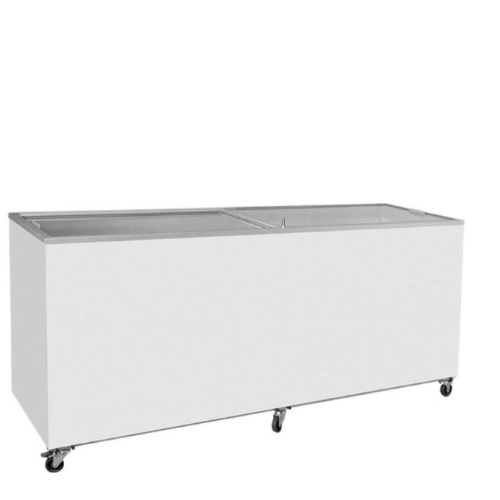 D400 DFSG FF Düz Sürgü Camlı Muhafaza Dolabı - 1