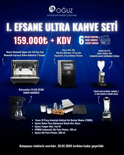 I.EFSANE ULTRA KAHVE SETİ 6 TAKSİT İMKANI