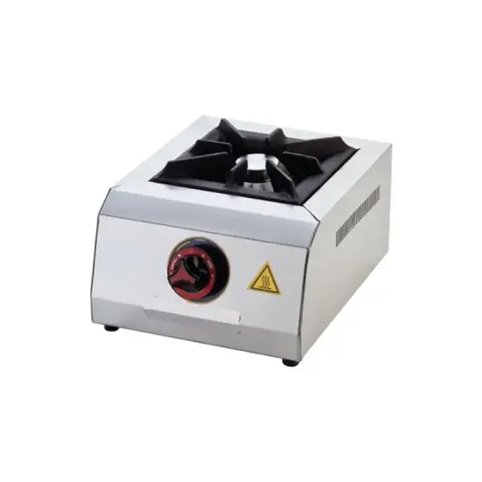 Işıkgaz Silverinox Doğalgazlı Set Üstü Mini Tekli 1 Gözlü Ocak