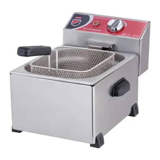 Işıkgaz Silverinox Tekli 8 Litre Elektrikli Fritöz