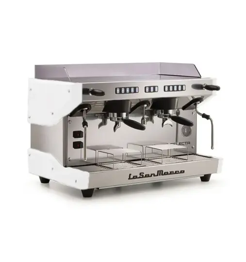 La San Marco Delecta 2 Gruplu Espresso Makinesi, Beyaz - 2