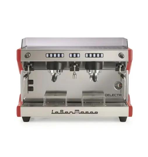La San Marco Delecta 2 Gruplu Espresso Makinesi, Kırmızı - 1
