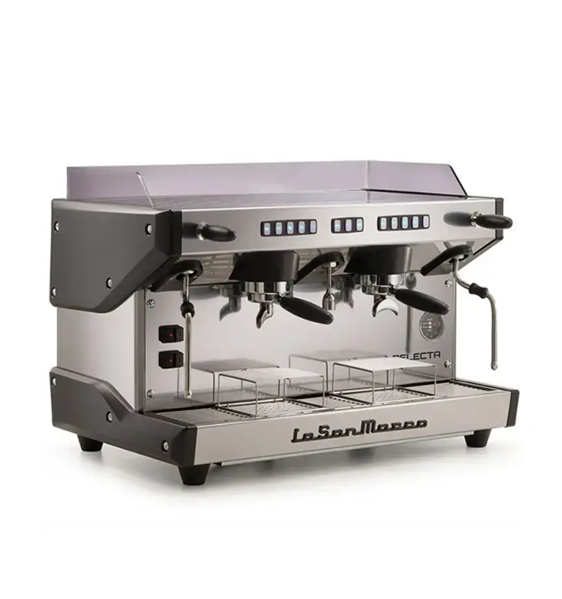 La San Marco Delecta 2 Gruplu Espresso Makinesi, Siyah - 2