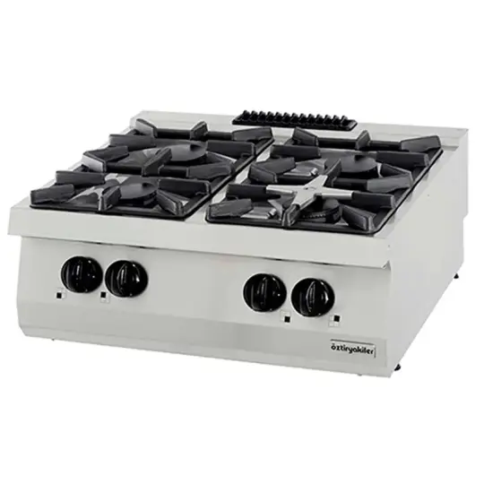 Öztiryakiler 700 Seri Set Üstü Dörtlü Gazlı Ocak