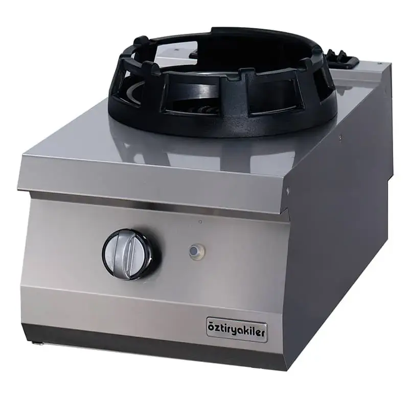   Öztiryakiler 700 Serisi Set Üstü Wok Ocak, Tekli, 40x70x28 cm - 1