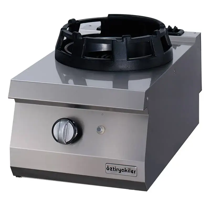   Öztiryakiler 900 Serisi Set Üstü Wok Ocak, Tekli, 40x90x28 cm - 1