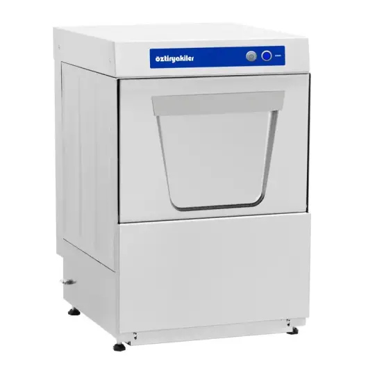 Öztiryakiler Bardak Yıkama Makinesi Mekanik Model OBY35M 35x35 Sepetli 