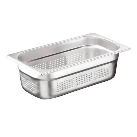 Öztiryakiler Delikli Gastronom Küvet, 15 cm, Gnp 1/3