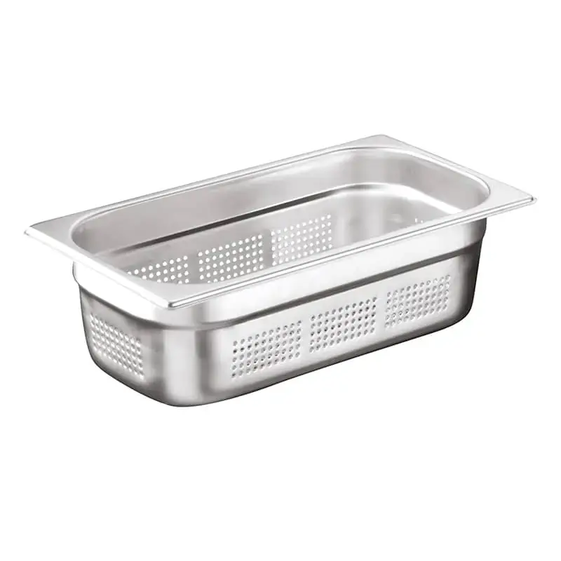 Öztiryakiler Delikli Gastronom Küvet, 15 cm, Gnp 1/3 - 1