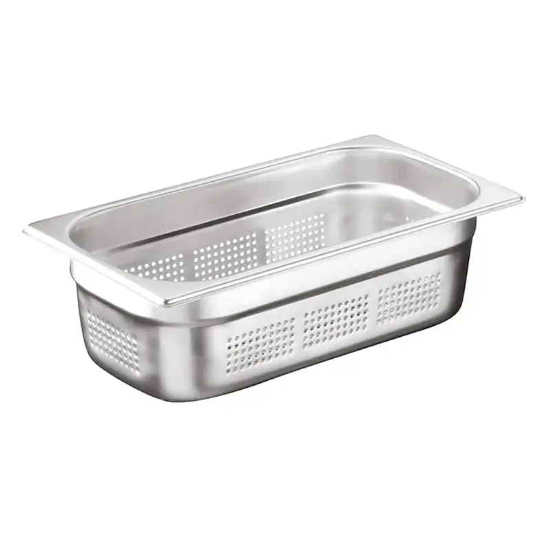 Öztiryakiler Delikli Gastronom Küvet, 2 cm, GNP 1/3 - 1