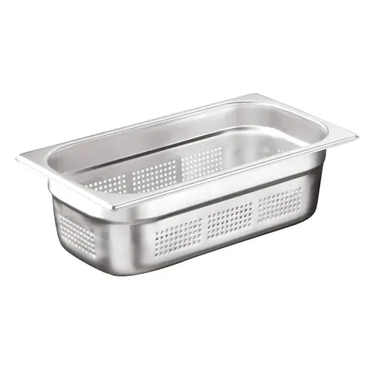   Öztiryakiler Delikli Gastronom Küvet, 20 cm, GNP 1/3