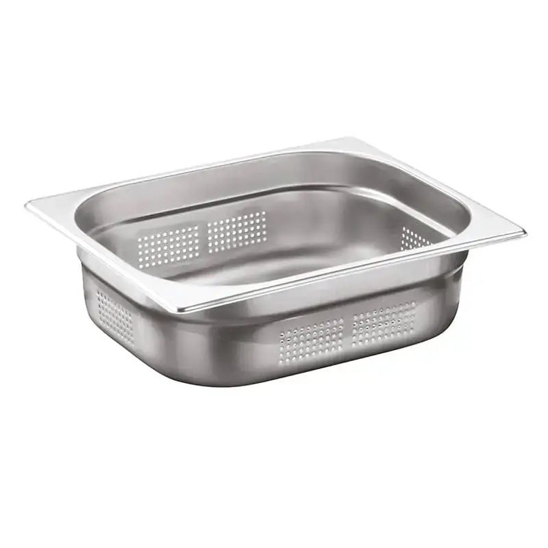   Öztiryakiler  Delikli Gastronom Küvet, 20 cm, GNP 1/2 - 1