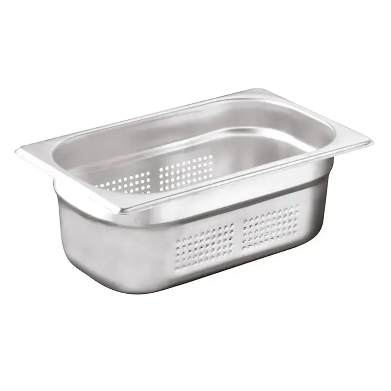 Öztiryakiler Delikli Gastronom Küvet, 20 cm, Gnp 1/4 - 1