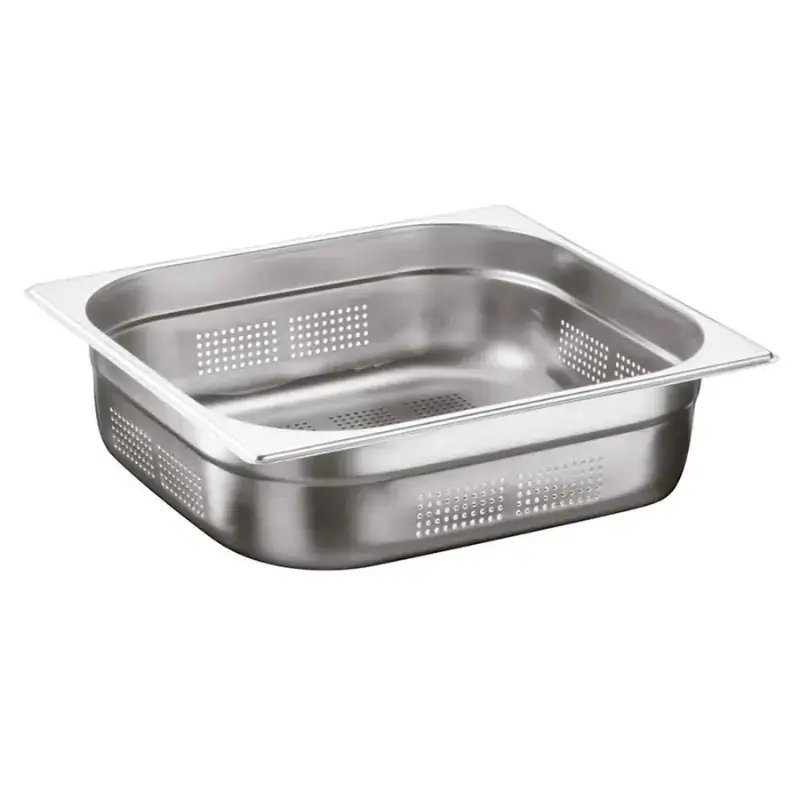 Öztiryakiler Delikli Gastronom Küvet GNP, 15 cm, 2/3 - 1