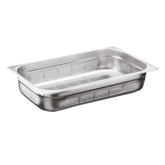 Öztiryakiler Delikli Gastronom Küvet GNP, 20 cm, 1/1