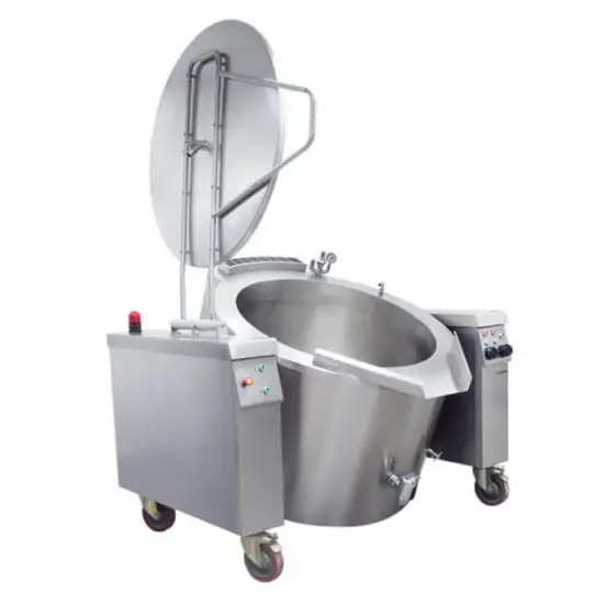 Öztiryakiler Devrilir Kaynatma Tenceresi, İndirekt, Gazlı, 100 Lt