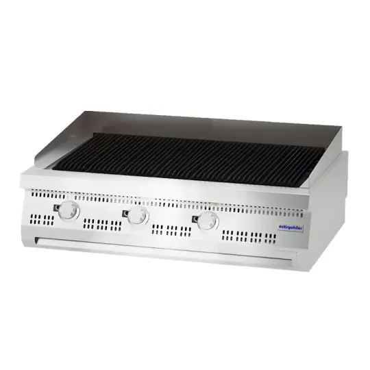   Öztiryakiler Döküm Izgara, Gazlı, 120x90x30 cm