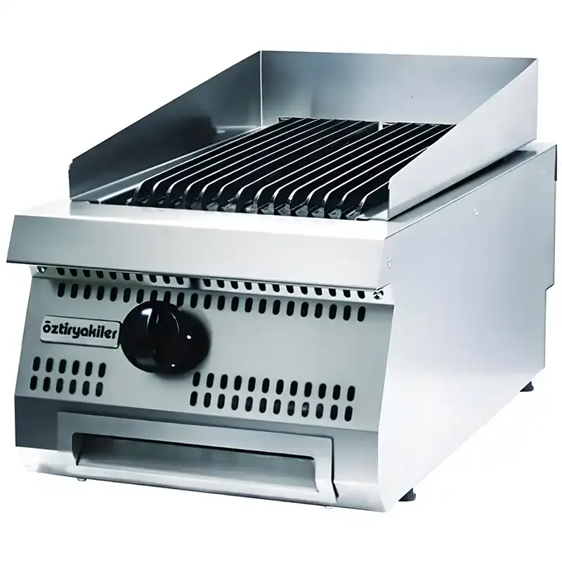   Öztiryakiler  Döküm Izgara, Gazlı, 40x70x30 cm - 1