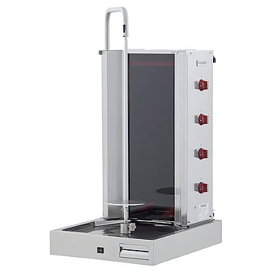 Öztiryakiler Elektrikli Döner Ocağı, Alttan Motorlu, 4 Eud-Eco Model Ürün Kodu : 1M.8859.00EU4.E0 - 1