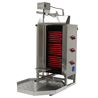 Öztiryakiler Elektrikli Döner Ocağı, Üstten Motorlu, 3 Radyanlı, TYP 3E Ürün Kodu : 1M.8859.000E3.8T - 1