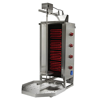 Öztiryakiler Elektrikli Döner Ocağı, Üstten Motorlu, 4 Radyanlı, TYP 4E