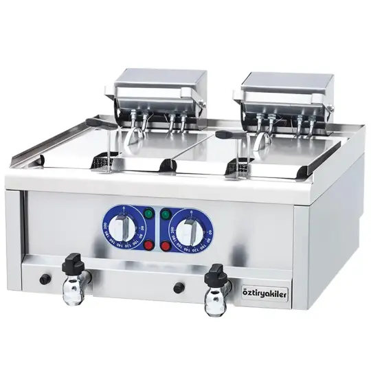 Öztiryakiler Elektrikli Fritöz, Çiftli, 60x60x24 cm