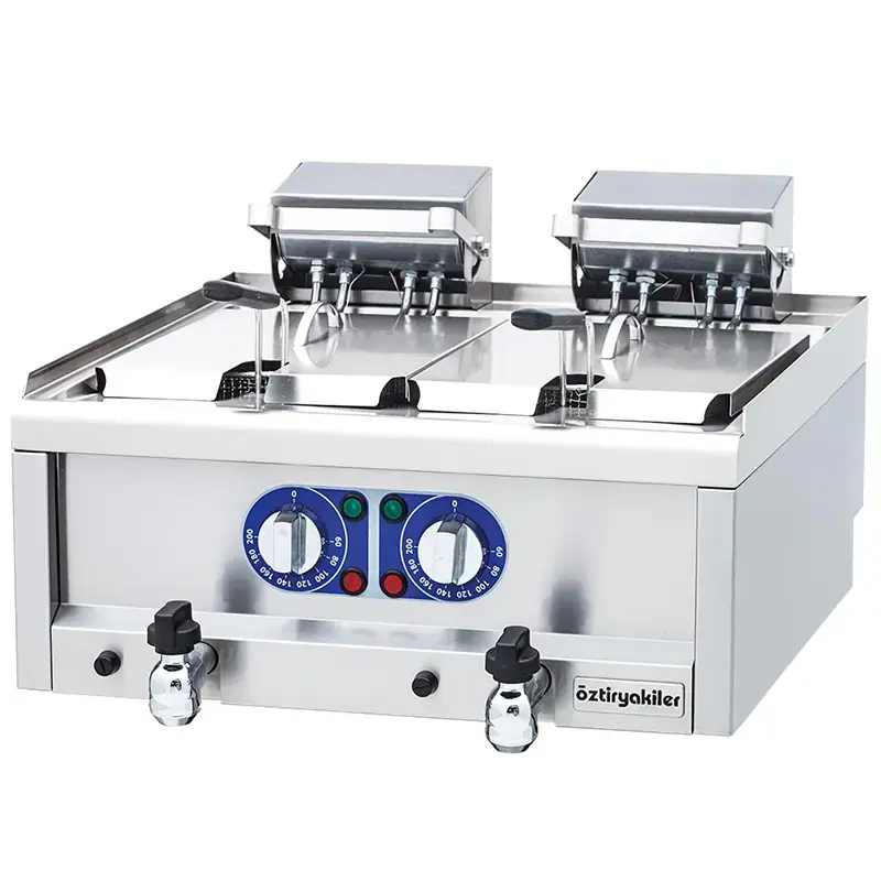 Öztiryakiler Elektrikli Fritöz, Çiftli, 60x60x24 cm - 1