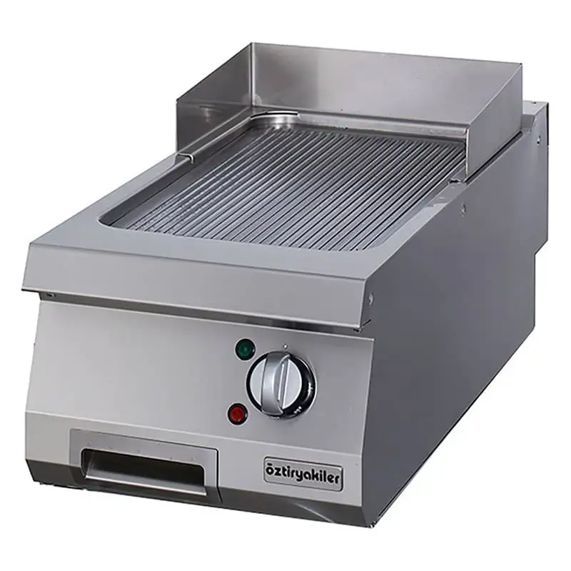 Öztiryakiler Elektrikli Grill Plate, Oluklu, 40x70x30 cm - 1
