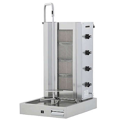 Öztiryakiler Gazlı Döner Ocağı, Alttan Motorlu, 4 Gud-Eco Model Ürün Kodu : 1M.8859.0GUD4.E0