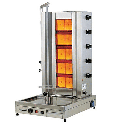 Öztiryakiler Gazlı Döner Ocağı, Alttan Motorlu, 5 Radyanlı, Typ 5GUD W Ürün Kodu : 1M.8859.0GUD5.W0 - 1