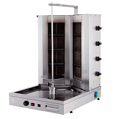 Öztiryakiler Gazlı Döner Ocağı, Alttan Motorlu, 8 Radyanlı, 44 GUD V Ürün Kodu : 1M.8859.GUD44.V0 - 1