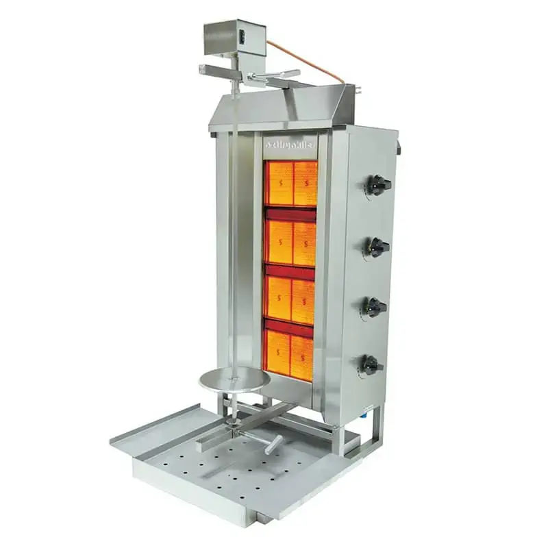 Öztiryakiler  Gazlı Döner Ocağı, Üstten Motorlu, 4 Radyanlı - 1