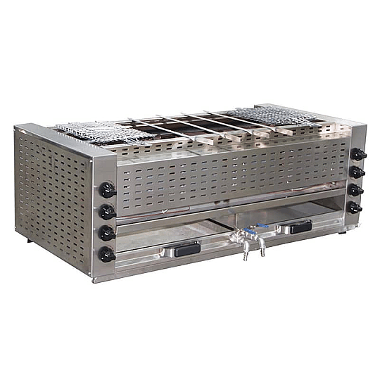 Öztiryakiler Gazlı Şiş Kebap, 4 Radyanlı, OGSDK-11P Ürün Kodu : 1M.8859.OGSDK.4R