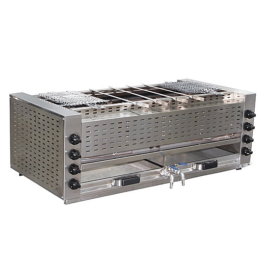 Öztiryakiler Gazlı Şiş Kebap, 8 Radyanlı, OGSKDO-22P Ürün Kodu : 1M.8859.OGSDK.8R