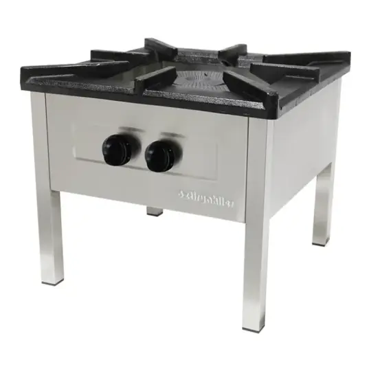 Öztiryakiler  Gazlı Yer Ocağı, Çift Yanışlı, 60x60x50 cm