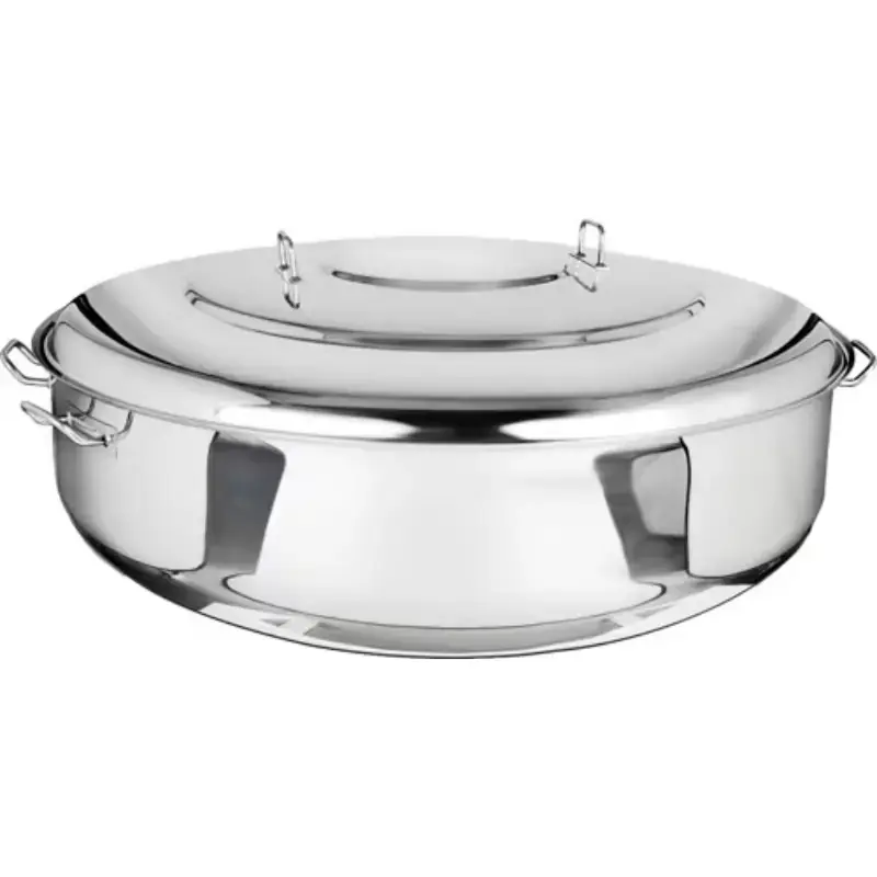 Öztiryakiler Kapaklı Helvane Tencere, Saplı, 100x35 cm, 258 Lt - 1