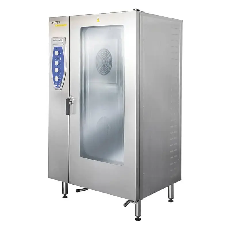   Öztiryakiler Konveksiyonlu Elektrikli Fırın, 20 GN 2/1, Kızaklı - 1