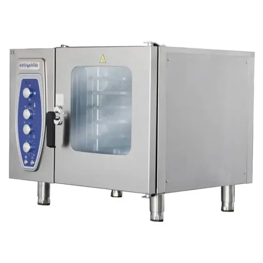   Öztiryakiler Konveksiyonlu Elektrikli Fırın, 6 GN 1/1, Kızaklı