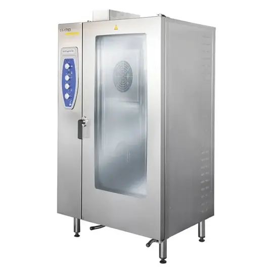 Öztiryakiler Konveksiyonlu Gazlı Fırın, 20 GN 2/1, Kızaklı