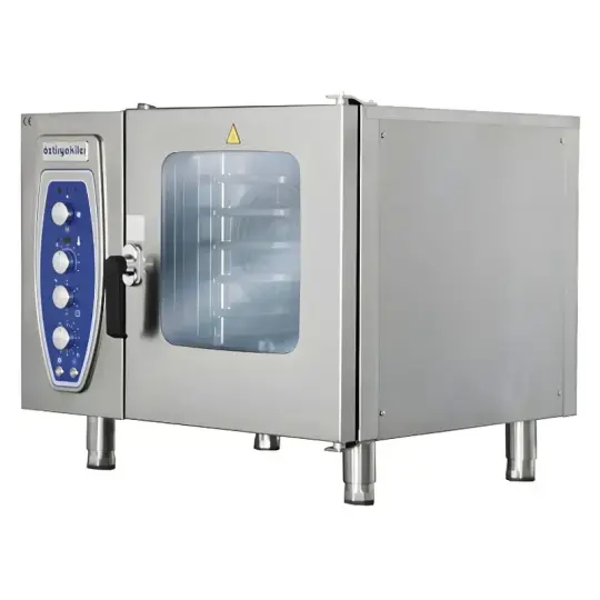 Öztiryakiler Konveksiyonlu Gazlı Fırın, 6 GN 1/1, Kızaklı