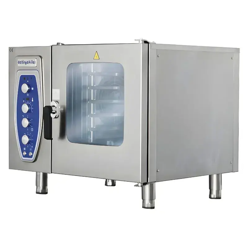 Öztiryakiler Konveksiyonlu Gazlı Fırın, 6 GN 1/1, Kızaklı - 1