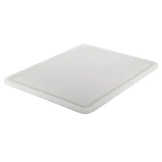  Öztiryakiler Polietilen Kesme Tahtası Beyaz 50x30x2 Cm