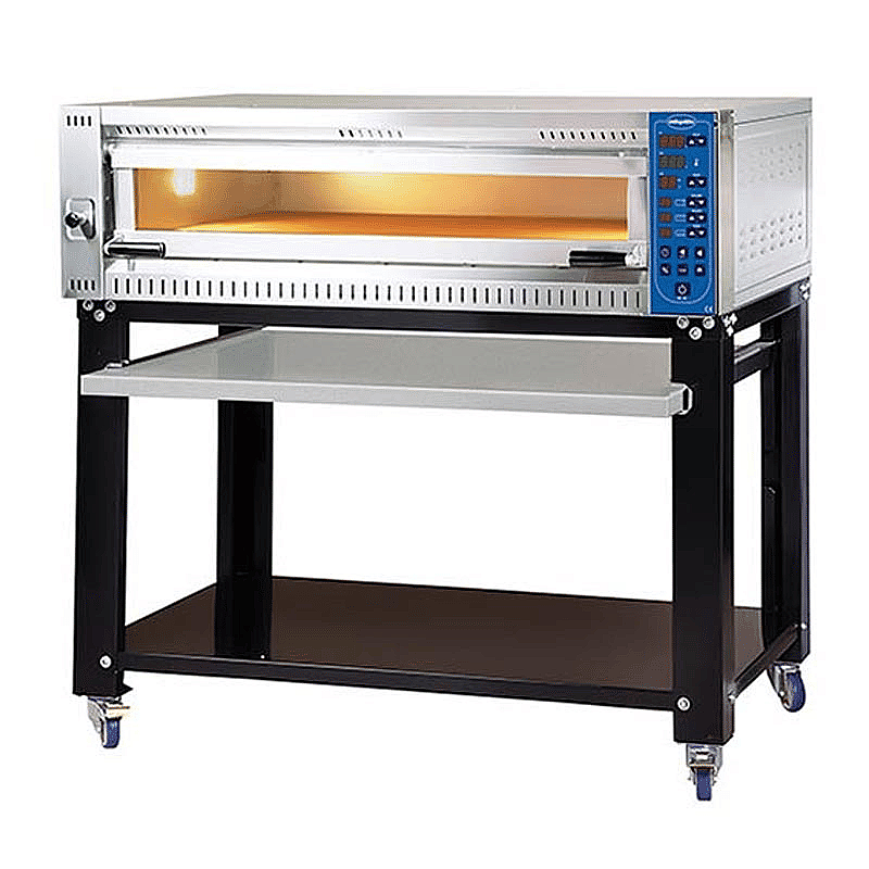 Öztiryakiler PROFI 10570 E-1 34 cm x 6 Pizza Kapasiteli Tek Katlı Tezgahlı Pide Pizza Lahmacun Fırını - 1