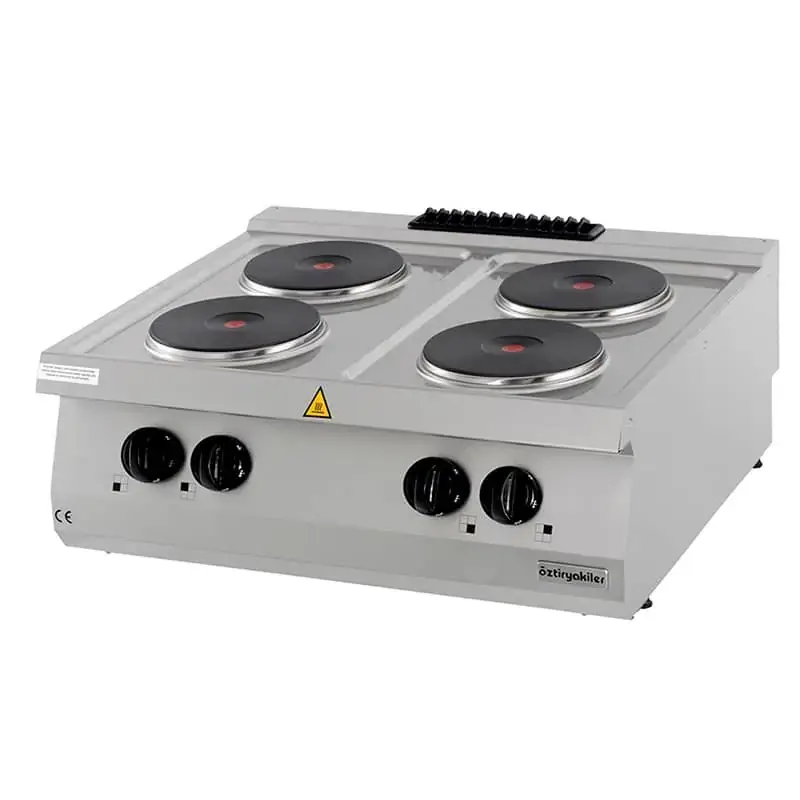 Öztiryakiler Set Üstü Elektrikli Ocak, Dörtlü, 80x70x30 cm - 1