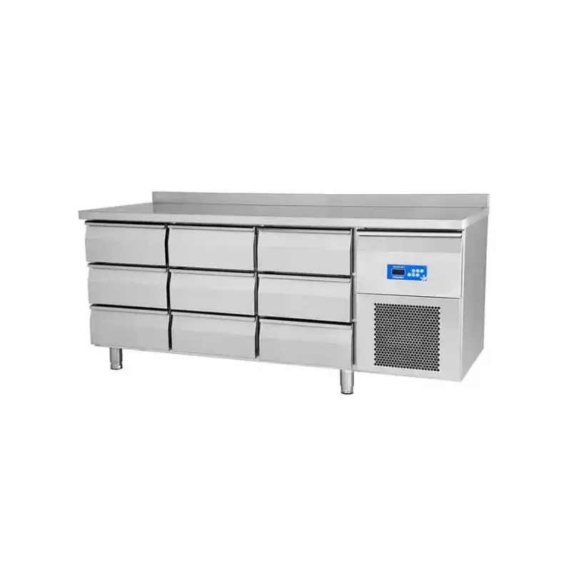 Öztiryakiler TA 370 LMV Derin Dondurucu 9 Çekmeceli Yatay Tip E4 - 1